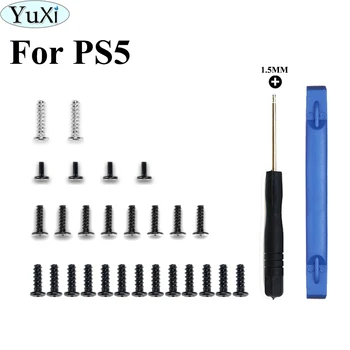 YuXi за PS5 дръжка пълен комплектен винт За контролер на Sony PS5 Винтове с глава с