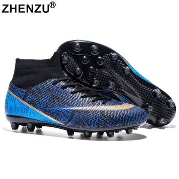 ZHENZU33-45 Професионални Футболни футболни Обувки, Детски Футболни Обувки, Футболни Обувки за Мъже За Момчета Детски Футболни Обувки chuteiras de futebol