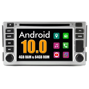 Авто мултимедиен плейър RoverOne Android 10 за Hyundai SantaFe Santa Fe Авторадио стерео радио DVD GPS Навигация Bluetooth