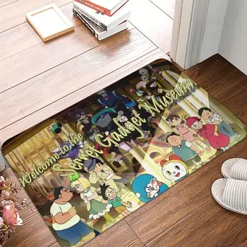 Аниме Котка подложка за спални, модерен мек домашен килим за хол, обзавеждане за пода, вратата, килим, килимче за баня