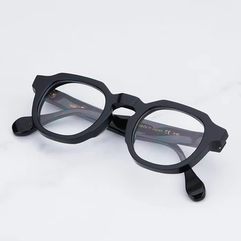 Ацетатная рамки за очила, кръгла оптични рамки за мъже и жени