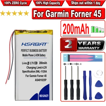 Батерия HSABAT 200mAh 361-00104-00 за Garmin Forner 45