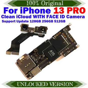 Безплатна Доставка, 100% Оригинална Плоча подобряване Подкрепа за Дънната платка iPhone 13 Pro с пълен чип Основната Логическа заплата Clean iCloud 13P