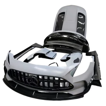 Бодикит за Mercedes-Benz Amg GT GTS GTR BS Plus style от полуглеродистого влакна, предна броня, задна броня, спойлер, крило
