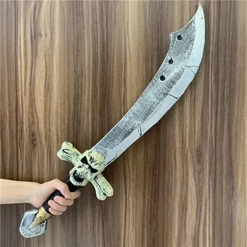 Военен нож за cosplay, скелета, нож за жертвоприношения на Звяра, Меч на Звяра, реквизит, оръжия за ролеви игри, защото пиратски нож-призрак, модел оръжия от изкуствена кожа играчка