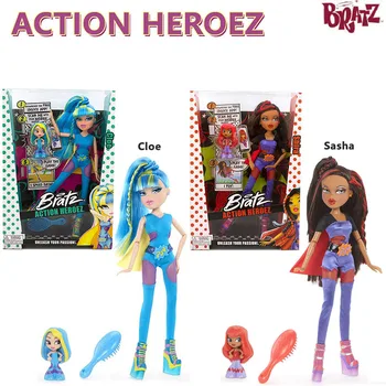 Героиня Bratz Ясмин Кло Шира, кукла Аниме, Статуетка, са подбрани Модел, Накити, Мобилни Детски Играчки, Подаръци за момичета