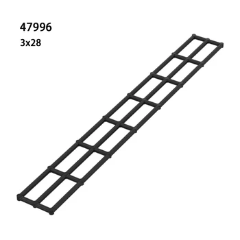 Градивни елементи САМ по техническите детайли на 3x28 Огради за ограда, кораб мачтата MOC, Съвместими с марки, играчки за деца 47996