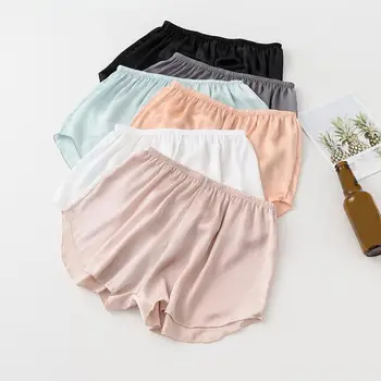 Дамски летни спортни къси панталони, всекидневни основни шорти, обикновена, които предпазват от излагане на влага, женски свободни шорти средна засаждане за бягане