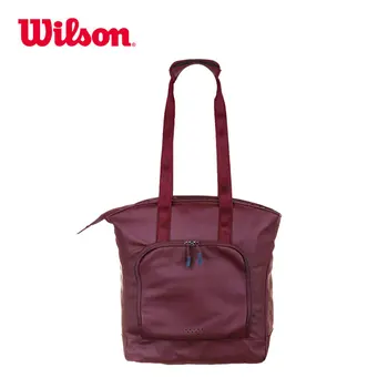 Дамски лилава чанта Wilson, женствена чанта през рамо, чанта за тенис ракети, ръчна чанта, 2 опаковки
