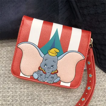 Дисниленд в токио Кавайный слона Дъмбо, чанта, портфейл, чанта, сладки подаръци за децата и момичета, забавна чанта Дъмбо от аниме 