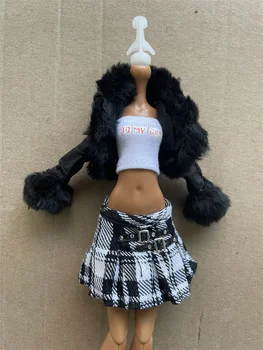 Една огромна стоп-моушън дрехи с високо качество, меки и ежедневни облекла, ръчно изработени, комплект кукольной дрехи за 1/6 куклено детски играчки за момичета