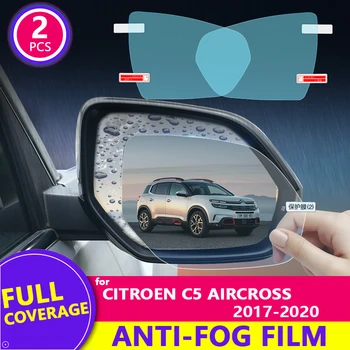 за Citroen C5 Aircross 2017-2020 2018 2019 Огледало за обратно виждане HD Филм Противотуманная Непромокаемая Auto Mirror Стикер Автомобилни Аксесоари