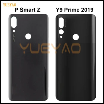 За Huawei P Smart Z Задния капак на отделението за батерията на Корпуса калъф Huawei Y9 Prime 2019 Капак на отделението за батерията на задната част на корпуса на задвижваната