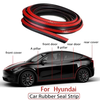 За Hyundai i30 ix25 ix35 ENCINO комплект гумени уплотнителей врати на автомобила Шумоизолация на предния капак на багажника A B покритие на шкафовете О-аксесоари