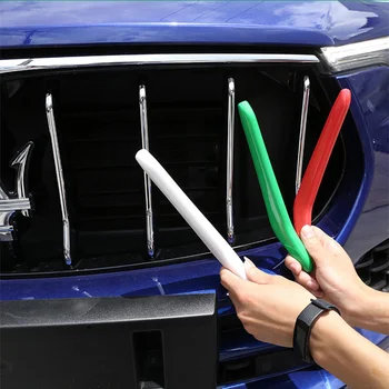 За Maserati Леванте Ghibli Quattroporte 2013-2021 ABS автомобили и предната решетка, радиатор, панел, стикер, аксесоари