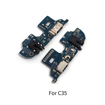 За Realme C30 C30s C31 C33 C35 USB зарядно устройство ще захранване на такса докинг порт гъвкав кабел, резервни части за ремонт на