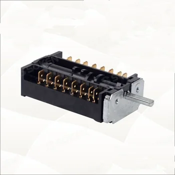 Завъртане на ключа на фурната 250VAC 16A RT345-2Д, завъртане на дръжката за включване на електрическия нагревател, превключвател на мощността за печки, сменяеми аксесоари за прекъсвач на фурната