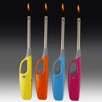 Запалка за свещи Многофункционални кухненски камина, контролна лампа за барбекю, бутановая запалка газова запалка за еднократна употреба, Цвят на произволен