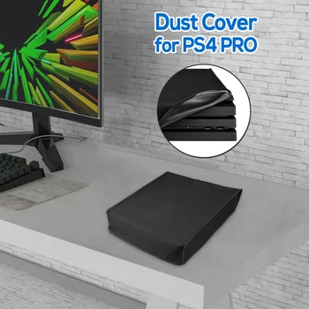 Игри прахоустойчив калъф за игралната конзола PS4 Pro Host Защитен калъф за съхранение за Носене-хастар за кожата Органайзер за Аксесоари