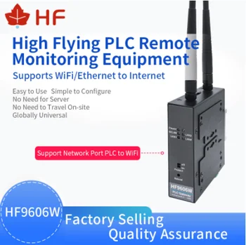 Изграждане на Съоръжения за дистанционно наблюдение АД HF9606W с 4 Порта RJ-45 Поддържа канал виртуален порт MQTT D2D Ethernet, WIFI Интернет