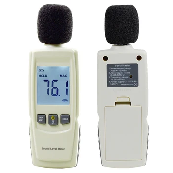 Измерител на нивото на звука TES-1350A AS804A цифров шумомер