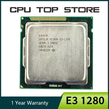 Използван Четириядрен процесор Intel Xeon E3 1280 3,5 Ghz LGA 1155 8 MB Процесор SR00R