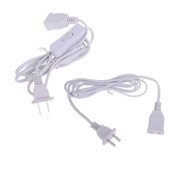 Източник на захранване ac 2-пинов кабел за удължаване, штепсельная вилица САЩ, захранващ кабел ac Y9RF