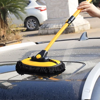 Инструменти за почистване на автомобили Въже за почистване на автомобили Телескопични Автоаксесоари Синельная четка за почистване с дълга дръжка
