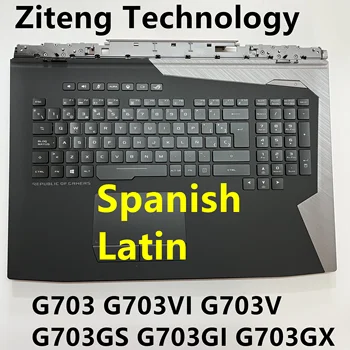 Испано-Латинска Клавиатура С Осветление, Поставка за Ръце, Калъф за ASUS ROG G703 G703VI, G703V, G703GI, G703GX, G703GS, Геймерские на Клавиатури За Лаптопи