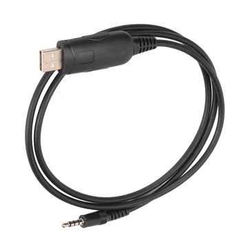 Кабел за запис на честотата, PVC USB-кабел за програмиране 3,5 мм/0,14 инча за лаптоп EVX‑216
