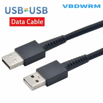 Кабел-удължител 3 м USB-USB тип A от мъжете на мъжа USB 2.0 Високоскоростен удължителен кабел за PC, Mac лаптоп, ТЕЛЕВИЗИОННИ камери, мобилни телефони