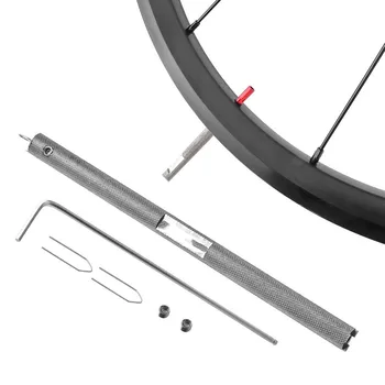 Ключ за ниппеля велосипеди игла за плетене Инструмент за премахване на ниппеля от неръждаема стомана МТБ за шоссейного наем Ключ за ниппеля колела