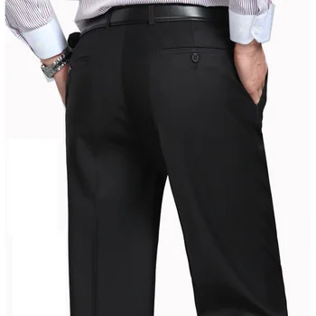 Код размера на Оверсайз Мъжки Бизнес Без Бизнес Костюм Ежедневни Дълги Панталони на Тънки И Дебели Супер Големи Мъжки Панталони Размерът на 29-50 52 54 56