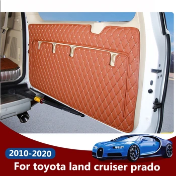 кожена подложка на задния капак на автомобил Toyota land cruiser prado 2010 2012 2013 2015 2018 2020 150 аксесоари 2017 2019 2016 багажника