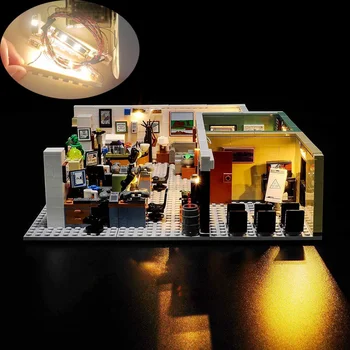 Комплект USB-осветление за LEGO 21336, Офис тухлена сграда (не включва модела на ЛЕГО)