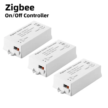 Контролер за включване/изключване на Zigbee Smart Switch APP Remote Control Модул интелигентен дом, Регулатор на яркостта на светлината, за Zigbee Bridge Hub