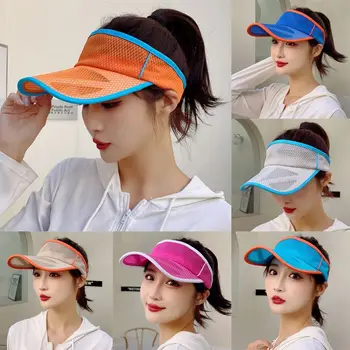 Летни улични окото дишащи спортни очила с широка периферия, Бейзболна шапка, Празен цилиндър, шапка от слънцето