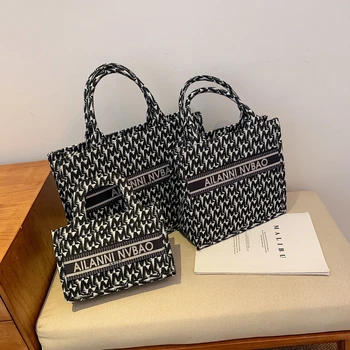 Маркови дизайнерски ретро Чанта за ръце, чанти за лаптоп, дамски чанти-тоут Lrage, класическа луксозна чанта през рамо за жени 2023, голям портфейл-месинджър