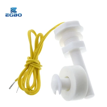 Мини-поплавковый прекъсвач EGBO съдържа сензор за нивото на течна вода на постоянен ток 220 В, с правоъгълна поплавковый прекъсвач за ключове аквариум, сензори