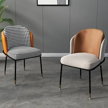 Минималистичные Трапезни столове в минималистичном стил, Луксозни Трапезни столове за грим с облегалка, творчески предмети от бита Eetstoelen WZ50DC