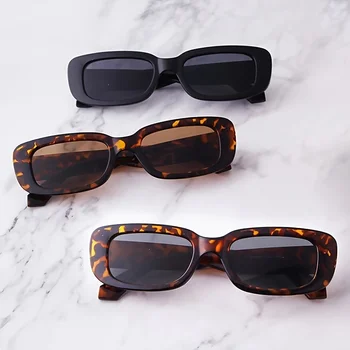 Модни vintage слънчеви очила ENSARJOE, класически квадратни слънчеви очила в ретро стил, маркови vintage слънчеви очила за пътуване, малки правоъгълни слънчеви очила