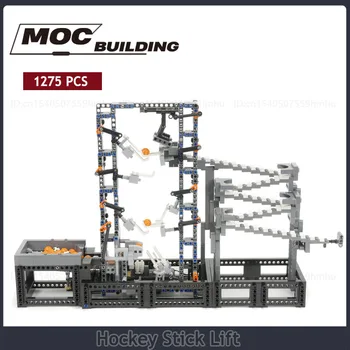 Модул, GBC Moc Строителни блокове Изкачване Хокей стикове Креативна Моторна технология Тухли САМ Сглобяване на Пъзел Модел Топката Играчки Подаръци