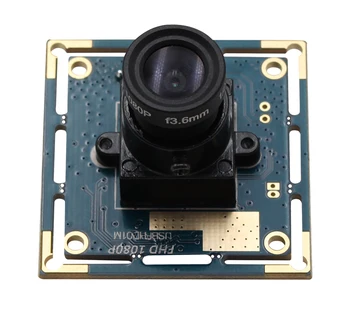 Модул USB-камера 1080P, 2.0-Мегапиксела 1920*1080 CMOS OV2710 Мини-Модул на Уеб-камери за Видеонаблюдение ELP-USBFHD01M-L36