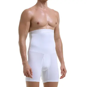 Мъжки къси панталони за стягане на задните части с висока талия, отразител на тялото, утягивающие бикини, Контрол на корема, боксер M-3XL