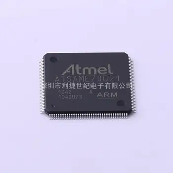 На чип за ATSAME70Q21A-AN 144-LQFP 32-битова 300 Mhz 2 MB