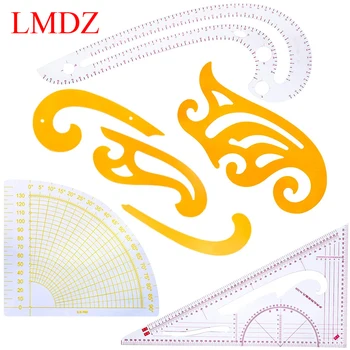 Набор от модерни и дизайнерски линии в стил LMDZ 7 с добра еластичност-за шивашки Принадлежности