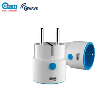 НЕО Coolcam Z Wave Plus Mini Smart Power Plug автоматизация на дома, женската Zwave, удължител диапазон Z-Wave, Интелигентна разклона за наблюдение на потреблението на енергия