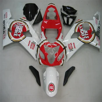 Ниската продажна цена на Обтекател е подходящ за SUZUKI 2004 2005 GSXR 600 R750 Леене под налягане 04 05 бял червен черен лъки мотоциклет обтекател