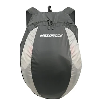 Нова сгъваема тънка найлонова чанта за каска за езда, вградена чанта за съхранение, спортна раница за фитнес, баскетбол на открито XA73TQ