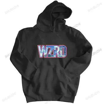 Новото Лого на рок-група Wzrd Музикален Бял Черен мъжки пуловер с качулка, размер САЩ S-3Xl Fq1 Homme, по-големи Размери, високо качество качулки